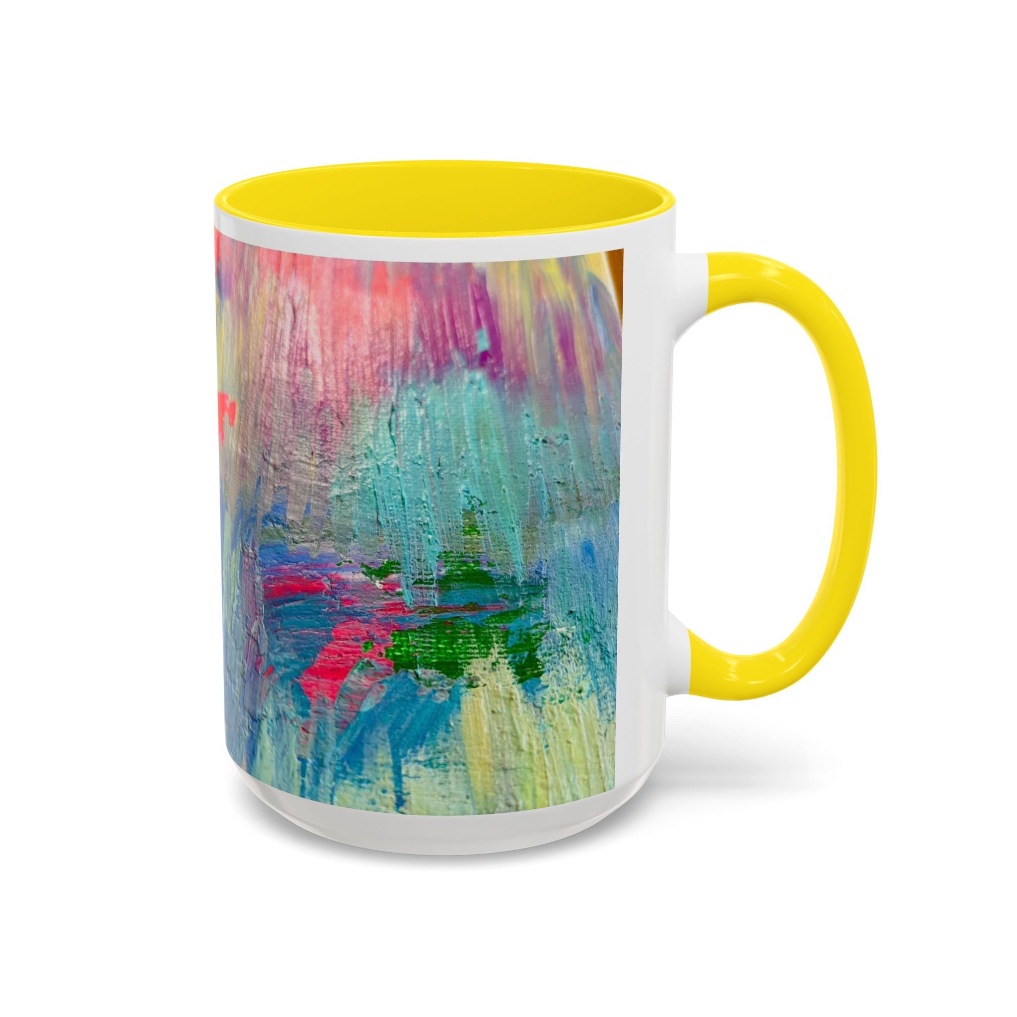 A different world every time you turn it - Art Print Accent Mug