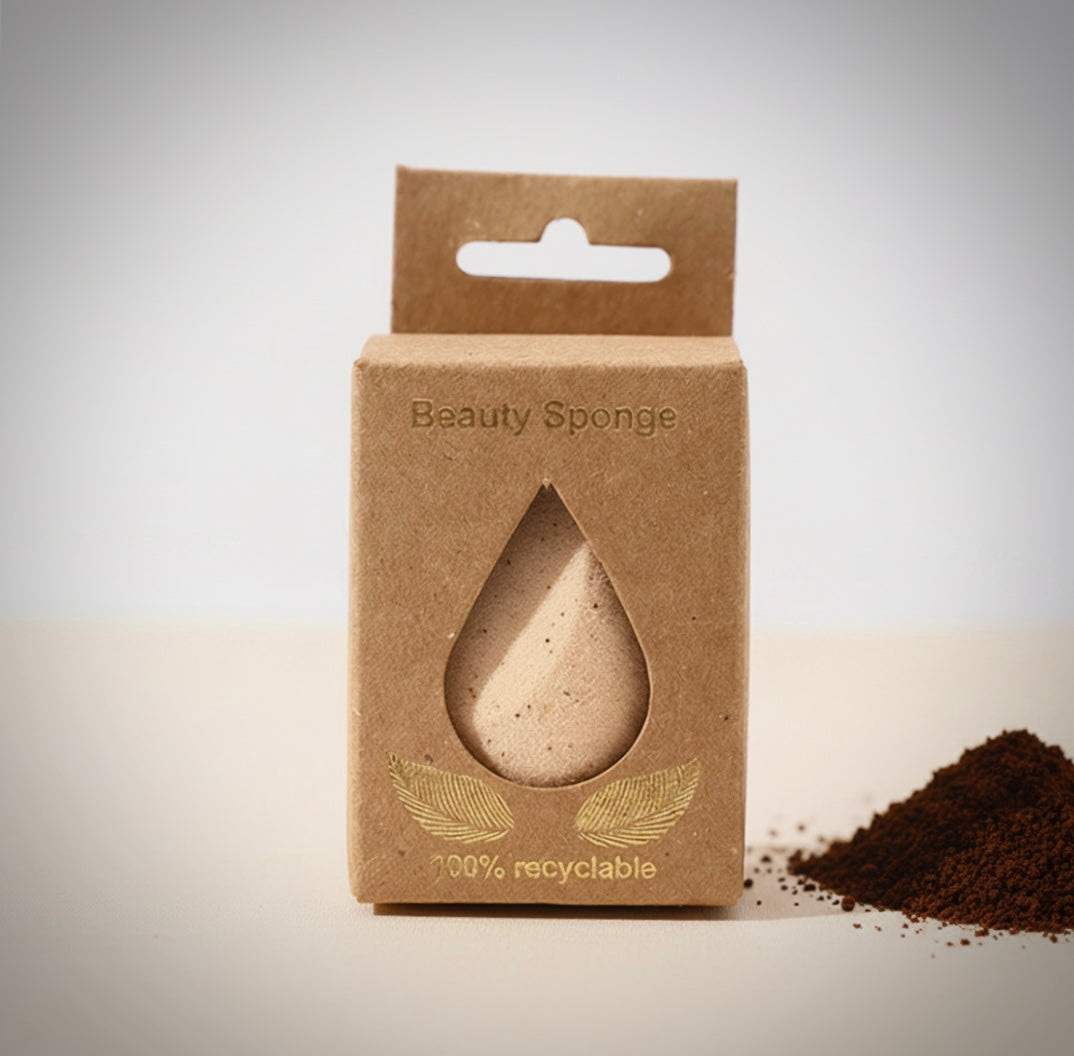 🌳Eco Coffee Grounds Beauty Sponge - Biodegradable Material