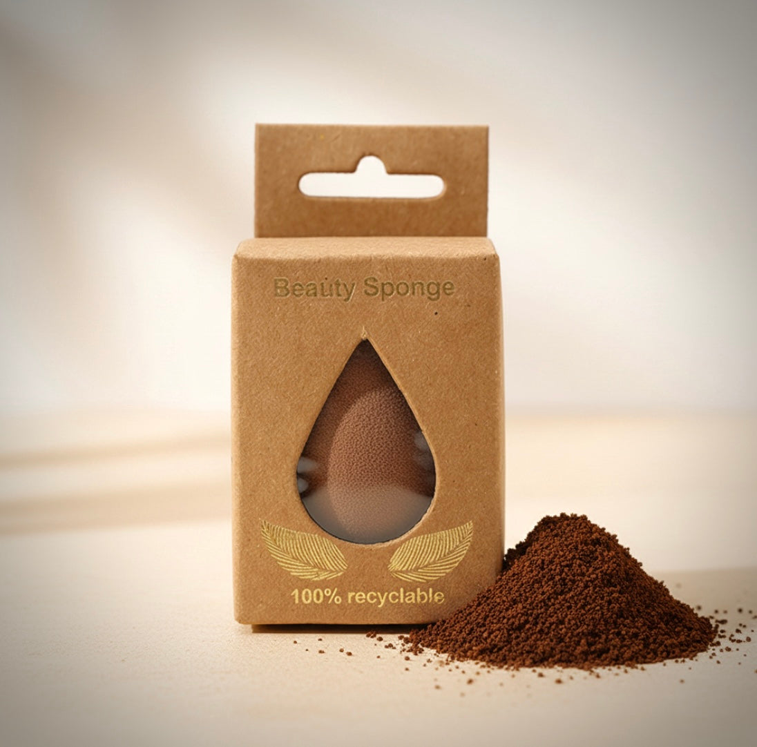 🌳Eco Coffee Grounds Beauty Sponge - Biodegradable Material