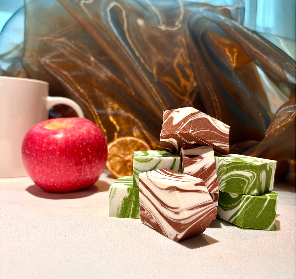 Pentagon Sponge Brownie Mix Pack — Matcha Latte & Classic Latte (10 pcs)