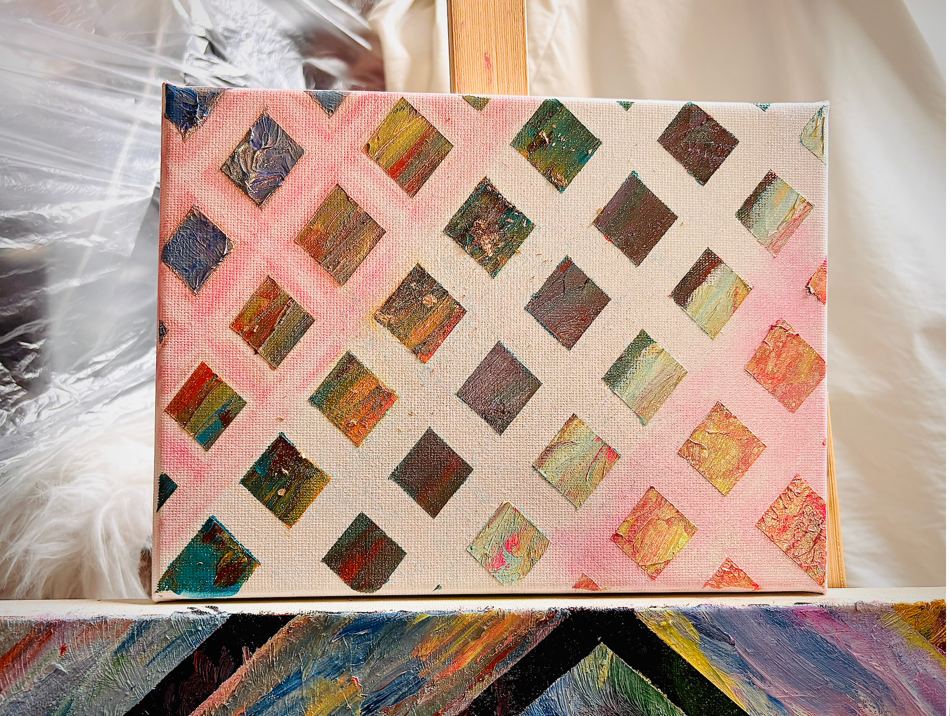 Some things only happen when you stop trying - Accidental Mosaic No.1