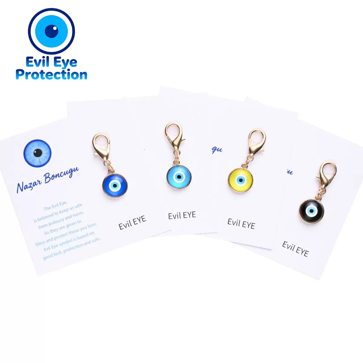🧿 Turkish Nazar Keychain — Your Daily Shield Against Bad Energy