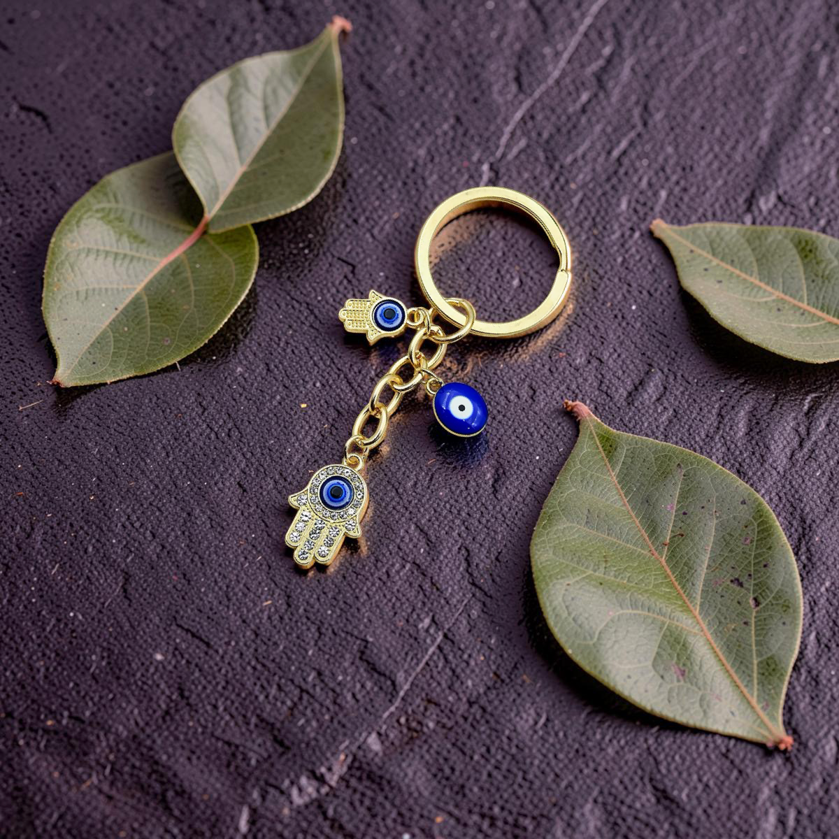 🧿 Turkish Nazar Keychain — Your Daily Shield Against Bad Energy