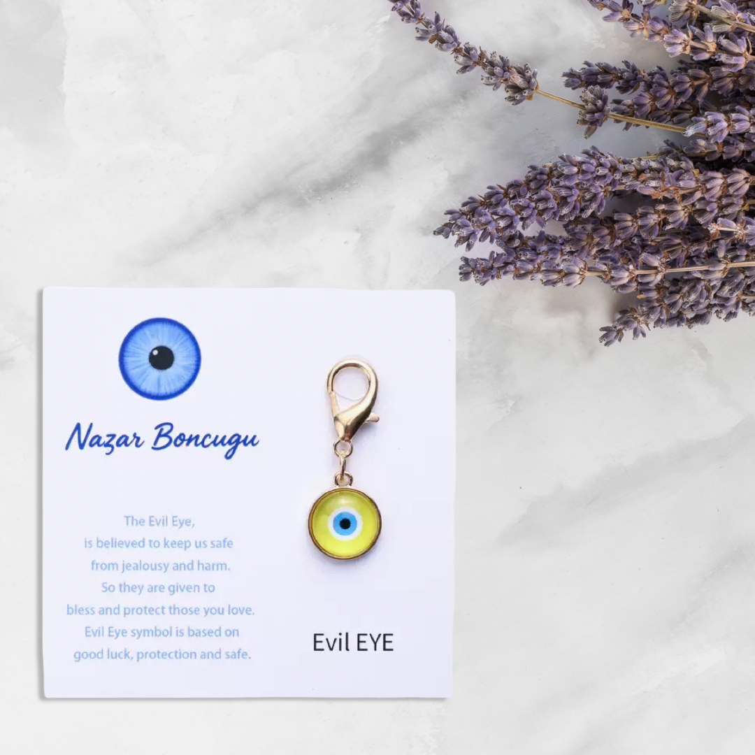 🧿 Turkish Nazar Keychain — Your Daily Shield Against Bad Energy